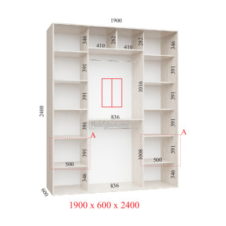 Корпус 190х60х240 наповнення ультра