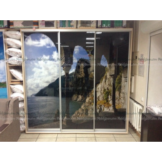 Шафа купе 230х60х240 Фотодрук (№24)
