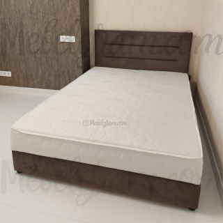 Ліжко Подіум 25 з матрацом та механізмом 120х200 (Коричневий)